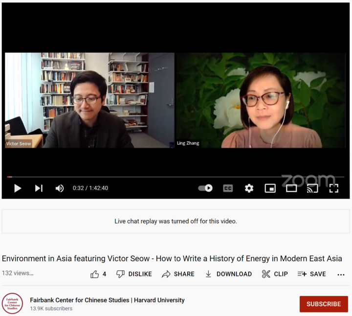 CT - Environment in Asia - recording