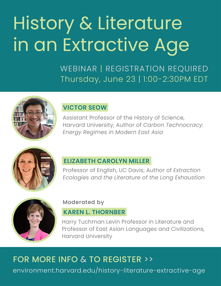 Hist + Lit in an Extractive Age